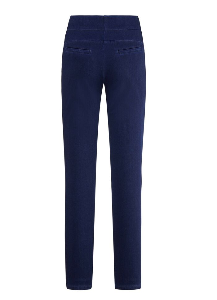 Jersey-Hose in Denim-Optik 