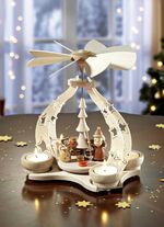 «ZEIDLER» Tischpyramide aus dem Erzgebirge 