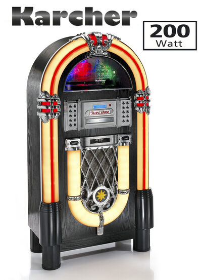 Karcher JB6608D Plattenspieler-Jukebox mit DAB+ 