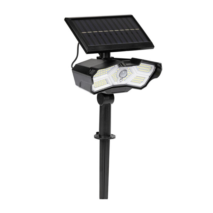 LED-Solarstrahler mit Bewegungsmelder 