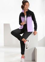 Freizeitanzug von «LPO» in 2 Farben FLIEDER-SCHWARZ