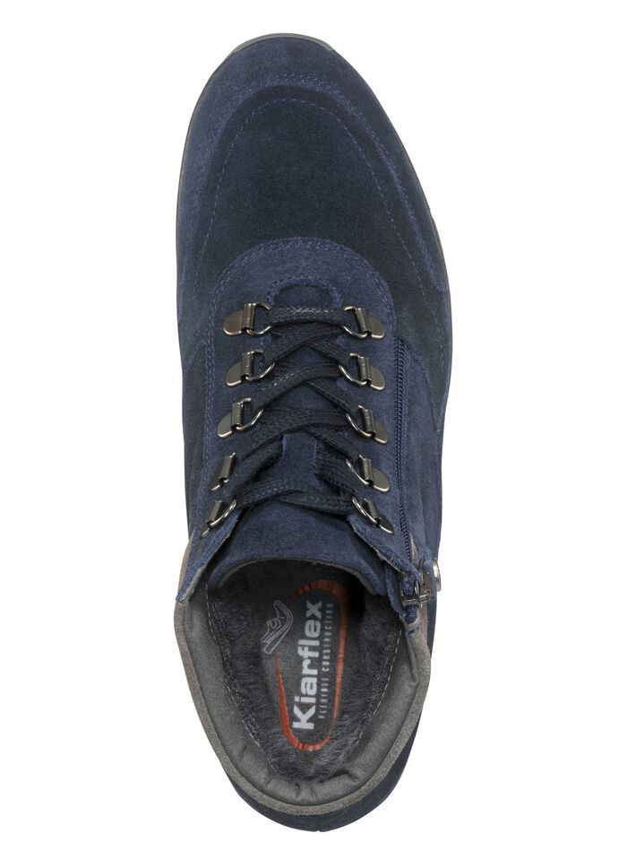 Schn&uuml;r-Bootie mit praktischem Seiteneissverschluss 