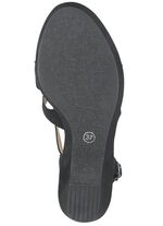 Andrea Conti, modische Damen-Sandaletten, mit verstellbarem Fersenriemchen 