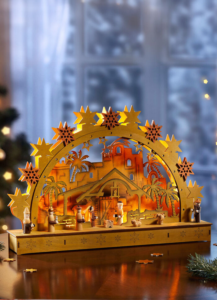 Schwibbogen aus Holz 