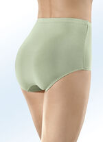 F&uuml;nferpack Slips mit Dehnbund SALBEI