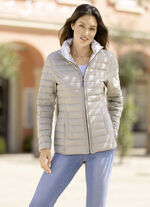 Funktions-Wendejacke mit Bl&uuml;tendessin 