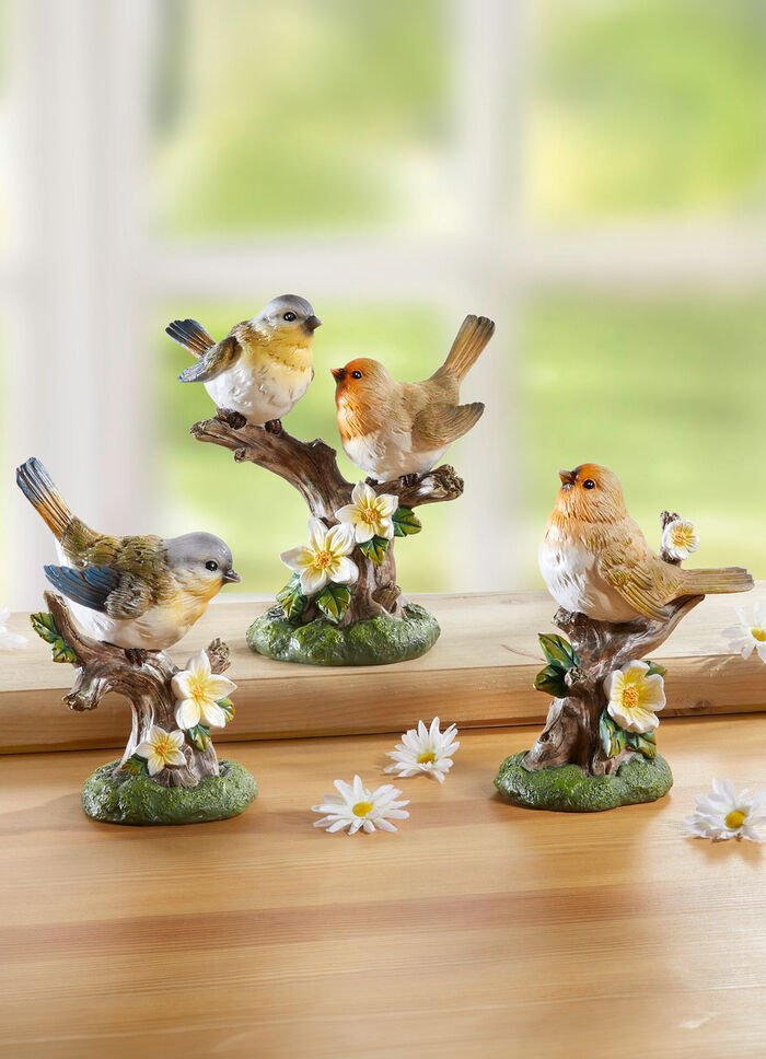 Vögel auf Zweig, 