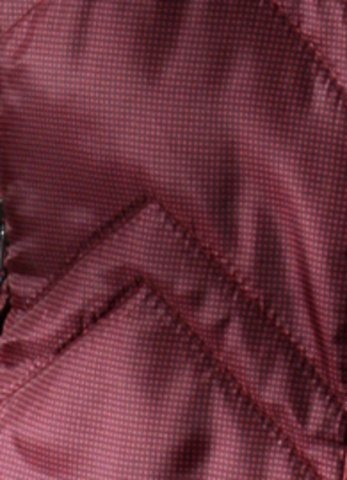 Jacke mit seitlicher L&auml;ngssteppung BURGUND-SCHWARZ