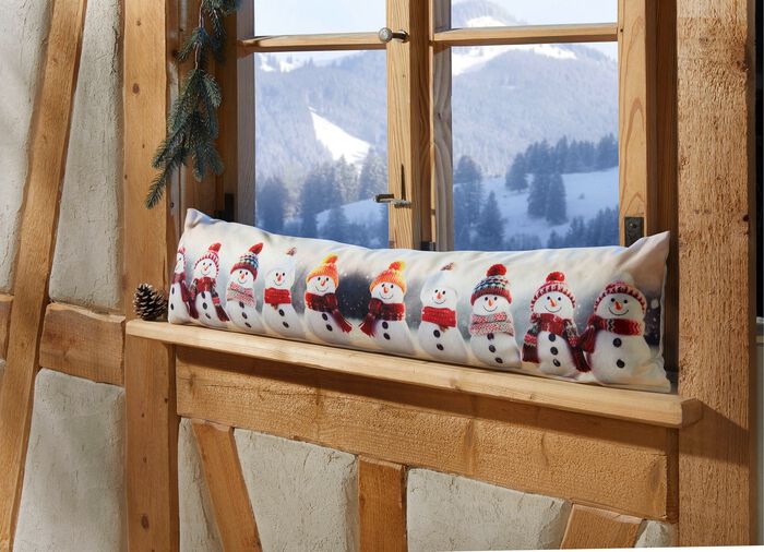 Zugluftrolle mit Digitaldruck 