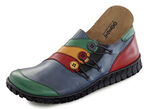 Gemini Slipper mit Zierknöpfen JEANS-BUNT