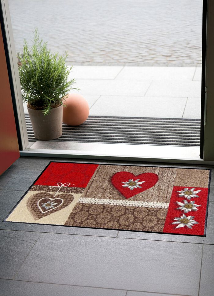 Fussmatte mit rutschhemmender R&uuml;ckseite 