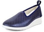 Aerosoft Flex Slipper mit Keilabsatz von Jürgen Hirsch BLAU