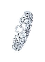 Schweres K&ouml;nigsketten-Armband mit Schmuck-Federring 