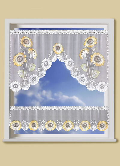 Fensterbehang 2tlg. 
