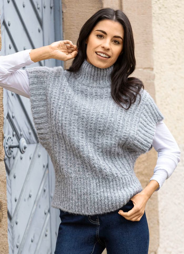 Pullunder mit Alpaka  