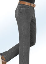 Thermojeans mit Seitentaschen in 2 Farben GRAU