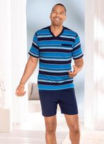 Zweierpack Shortys mit V-Ausschnitt und Brusttasche 