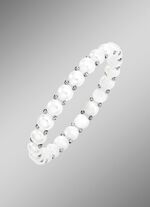 Elastisches Armband mit S&uuml;sswasser-Zuchtperlen 
