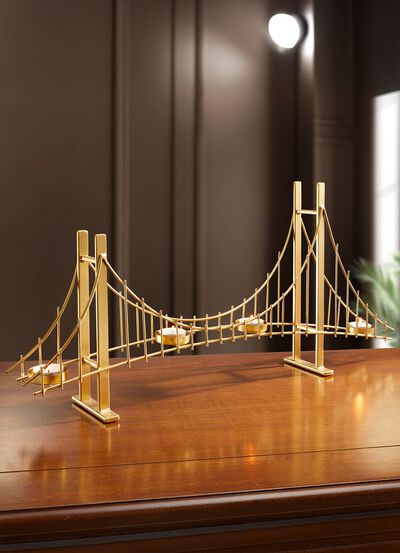 Teelichthalter &bdquo;Golden Gate Bridge&ldquo; 