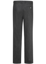 &laquo;Klaus Modelle&raquo;-Edeljeans mit Bundfalten in 2 Farben ANTHRAZIT