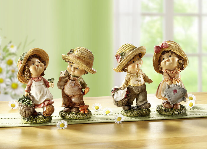 Gartenkinder, 2er-Set BUNT