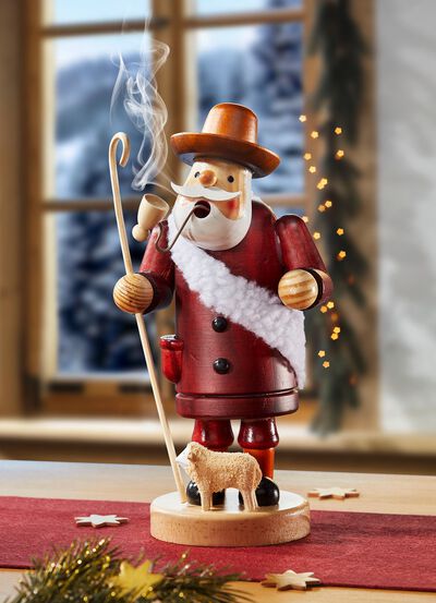 R&auml;ucherm&auml;nnchen aus Holz 