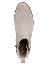 ELENA EDEN Stiefelette aus Veloursleder SAND