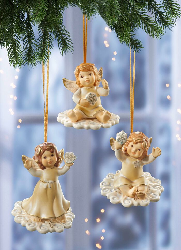 Aufh&auml;nger Engel aus dem Hause Goebel CHAMPAGNER