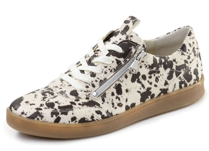 Waldläufer, modische Damen-Sneaker, Weite H, mit herausnehmbarem Fussbett BRAUN