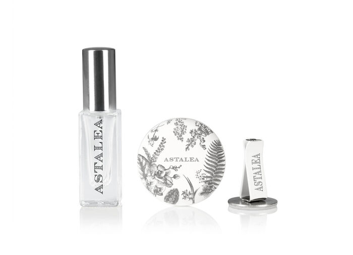 Astalea Duftstein-Set für Ihren Lieblingsduft im Auto BLUMEN-MOTIV