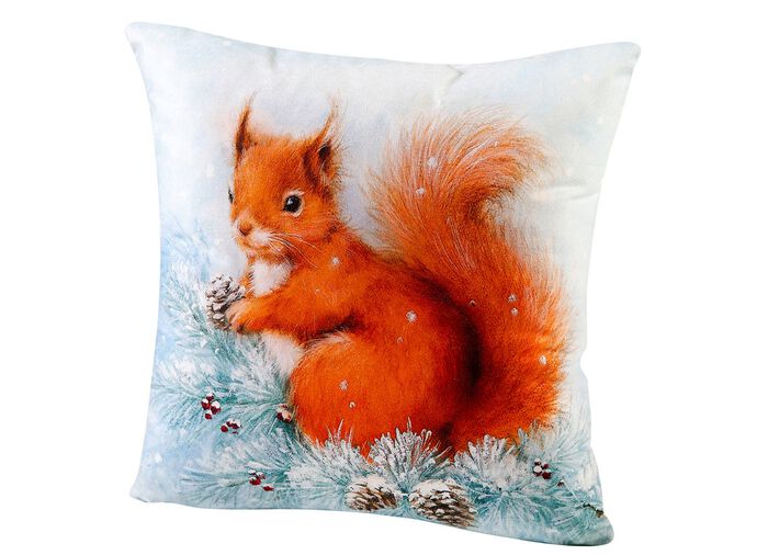 Kissenbez&uuml;ge in Samtoptik mit Reissverschluss BUNT