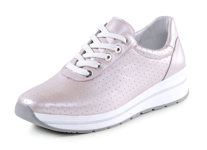 ELENA EDEN Sneaker mit Zierperforation PERLROSÉ