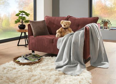 Polsterm&ouml;bel mit dekorativem Cord-Bezug 