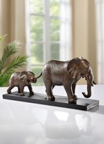 Dekofigur &laquo;Elefanten-Familie&raquo; 