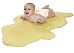 Baby-Lammfell aus hochwertigem Merino-Lammfell, 