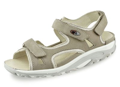 Waldläufer, sportliche Damen-Sandalen, Weite H, mit herausnehmbarem Fussbett 