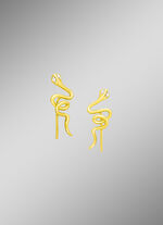 Besondere Ohrhaken mit Diamanten 