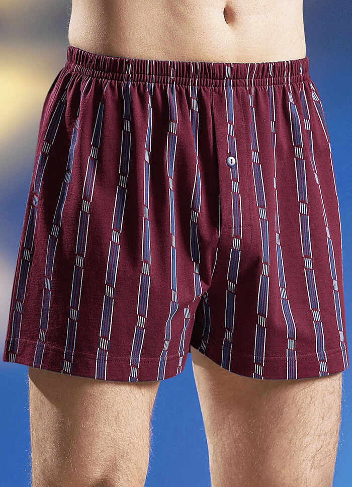 Viererpack Boxershorts, bunt dessiniert 