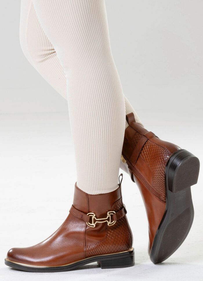 ELENA EDEN, schicke Damen-Stiefeletten, Winterschuhe, Weite G, mit Rei&szlig;verschluss 