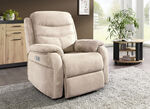 Elektrisch verstellbarer TV-Sessel mit Motor und Aufstehhilfe BEIGE