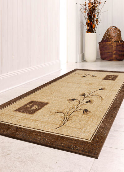 Brücken und Teppiche mit Pflanzen- und Rankenmotiv 