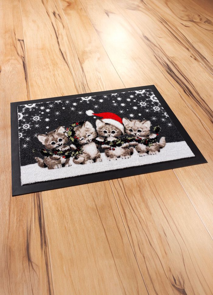 Fussmatte mit rutschhemmend beschichteter R&uuml;ckseite 