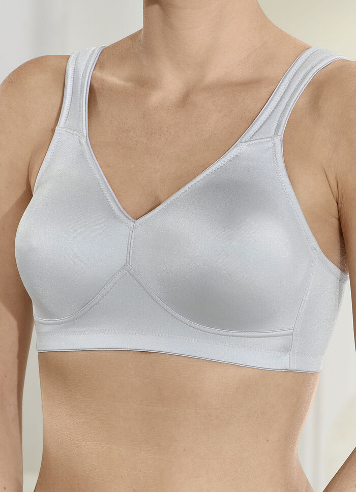 Speidel Zweierpack BH mit doppelt vorgeformten Cups 1X SILBERGRAU, 1X SCHWARZ