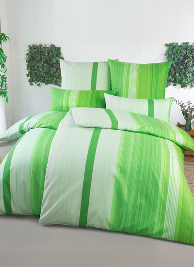 Beidseitig bedruckte Bettwäsche-Garnitur von Florella 