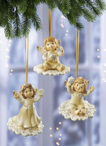 Aufhänger Engel aus dem Hause Goebel CHAMPAGNER