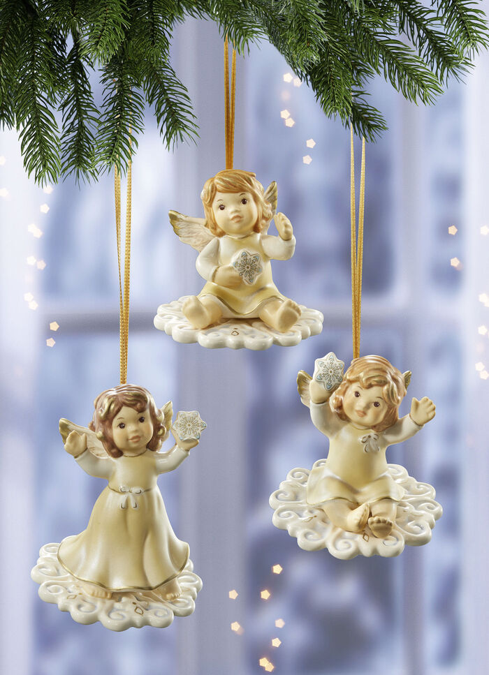 Aufhänger Engel aus dem Hause Goebel CHAMPAGNER