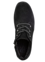 ELENA EDEN, bequeme Damen-Boots, Weite H, mit herausnehmbarem Fussbett SCHWARZ