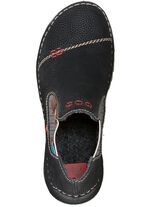 Rieker Bootie in Narben-Optik SCHWARZ-BUNT