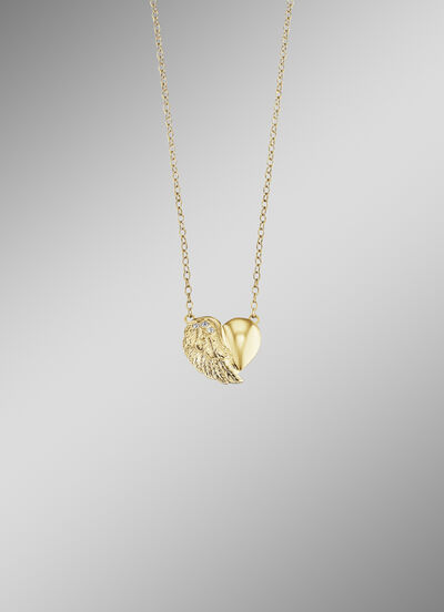 Kette mit Anhänger in Herzform 