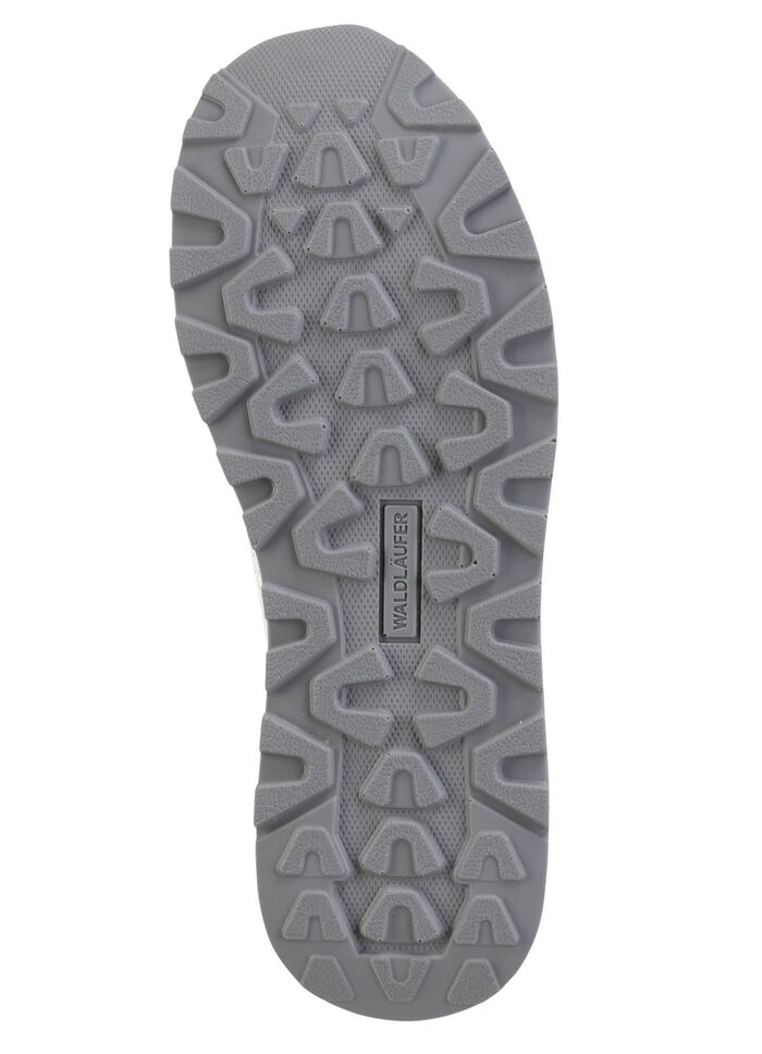 Waldläufer, sportliche Damen-Sneaker, Weite H, mit herausnehmbarem Fussbett WEISS